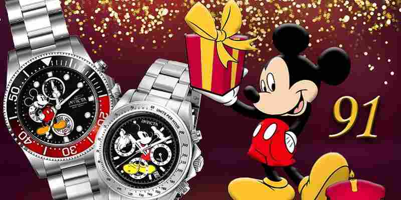Hodinky s Mickey Mousem? Kreslený myšák slaví už 91. narozeniny!